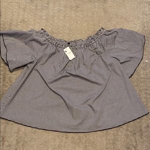NWT Lane Bryant off the shoulder top